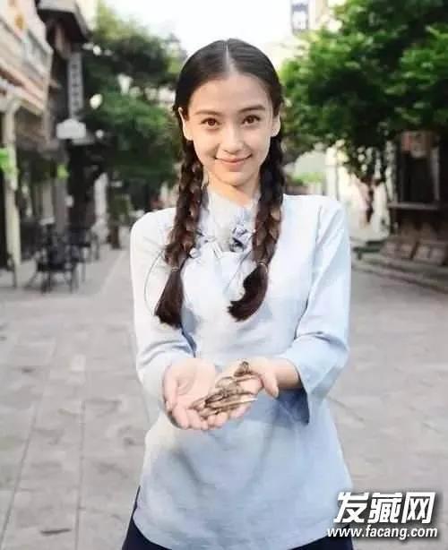 Angelababy的民国风打扮真的好漂亮啊！宛若天仙下凡
