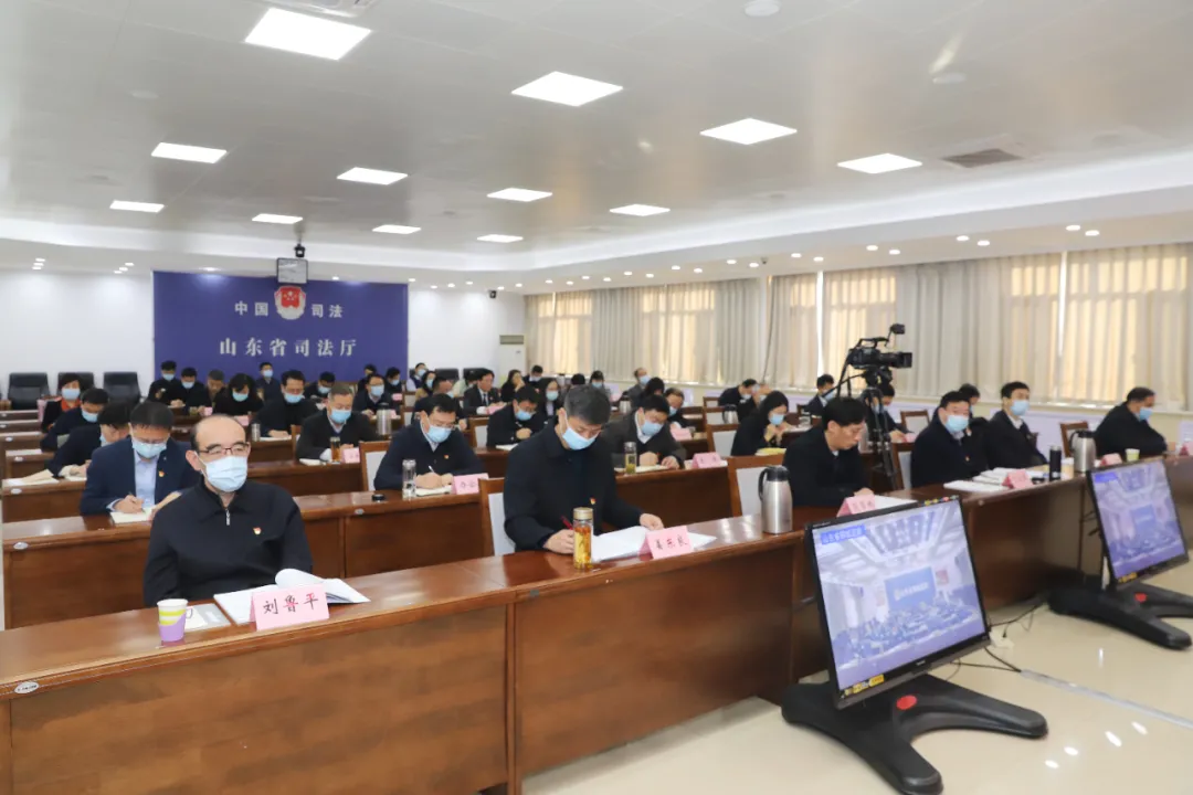 山东省司法厅召开省直司法行政系统党史学习教育总结会议