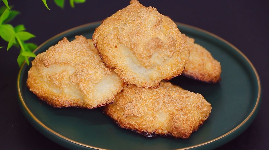 一道过年必备的零食，教你椰蓉的新吃法，吃一口就会爱上