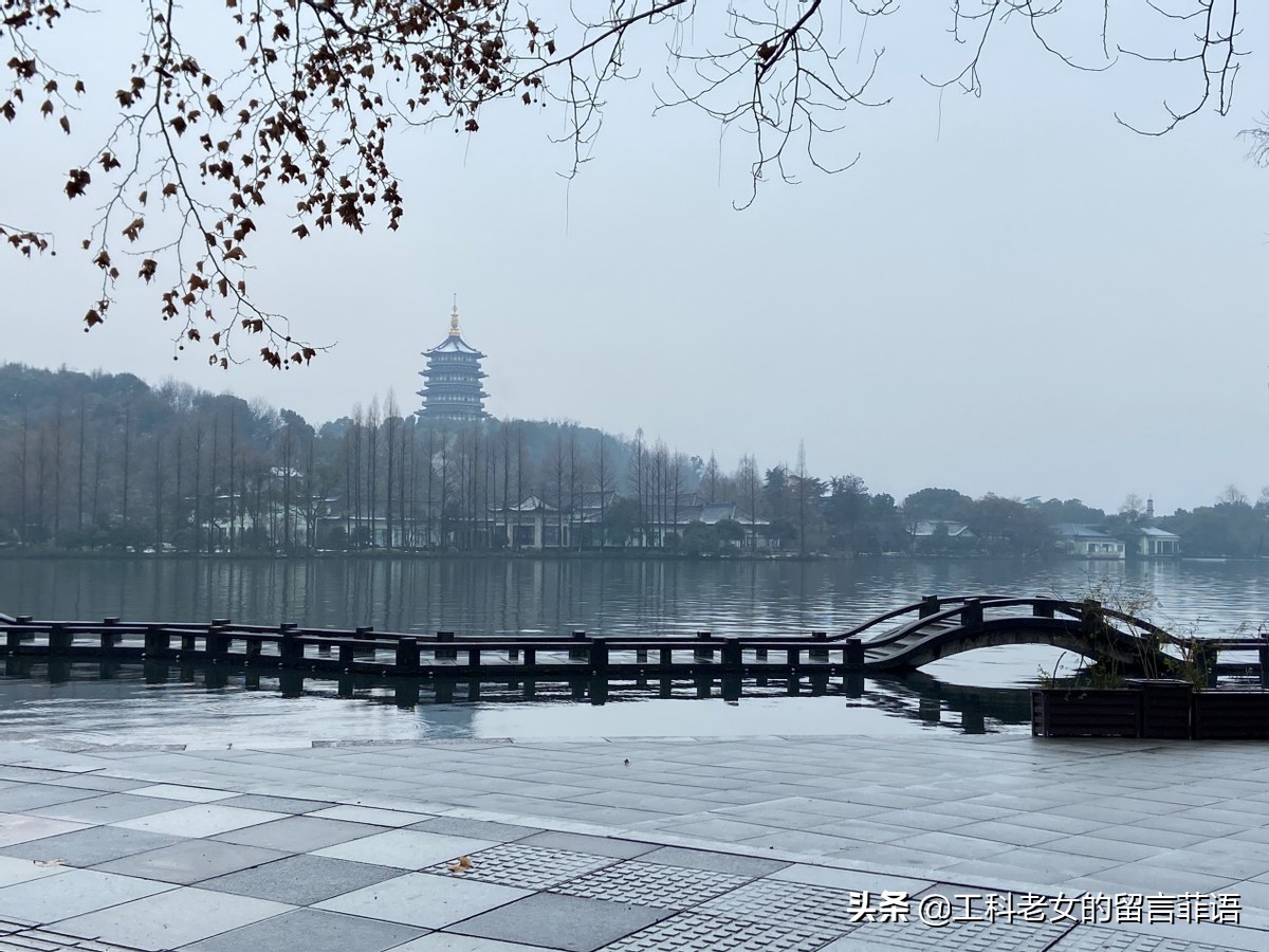 杭州：早春二月的西湖十景，断桥有残雪、苏堤未晓春