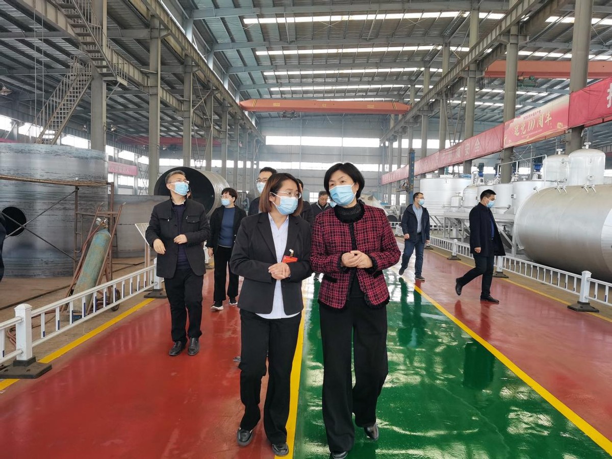 安阳市委组织部领导莅临华泰智能装备集团调研指导工作