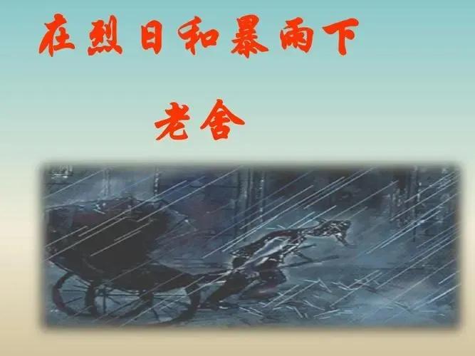 由《在烈日和暴雨下》感悟悲剧是什么？