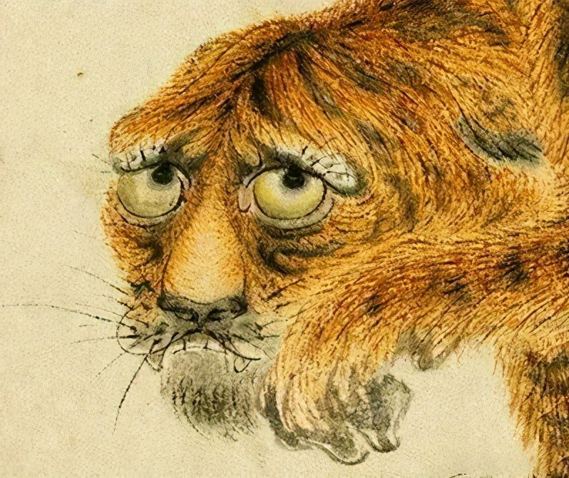 故宫怪画《蜂虎》,300年来争议不断让人难懂,放大10倍发现玄机