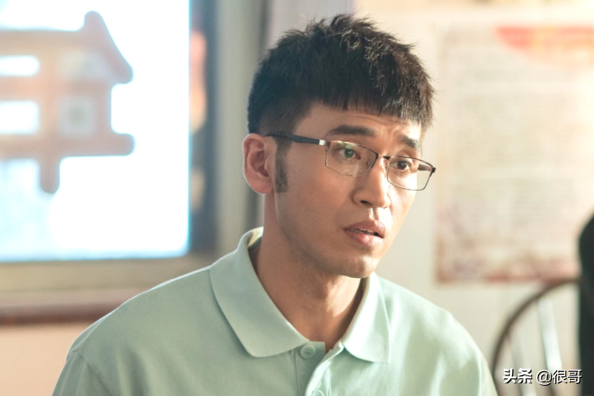 《庭外》中的脸熟，霍青是反派专业户，栾元晖隔着屏幕都让人害怕