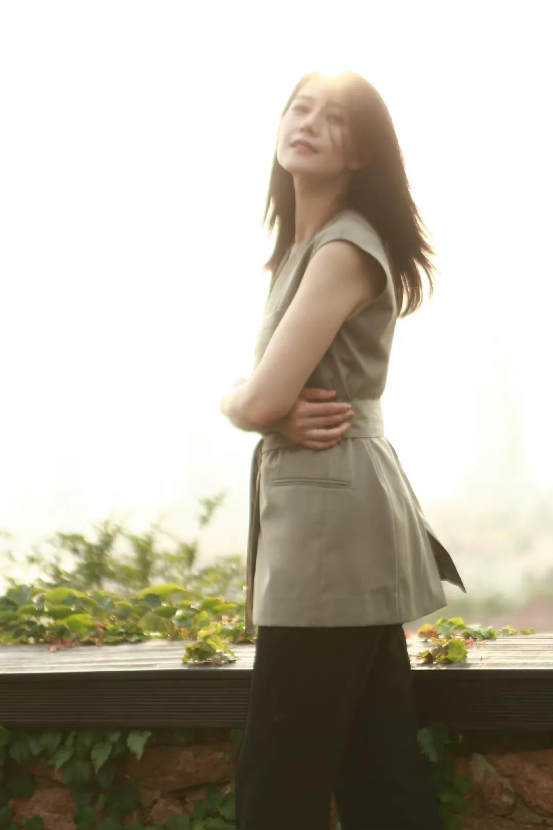 高圆圆近期穿搭