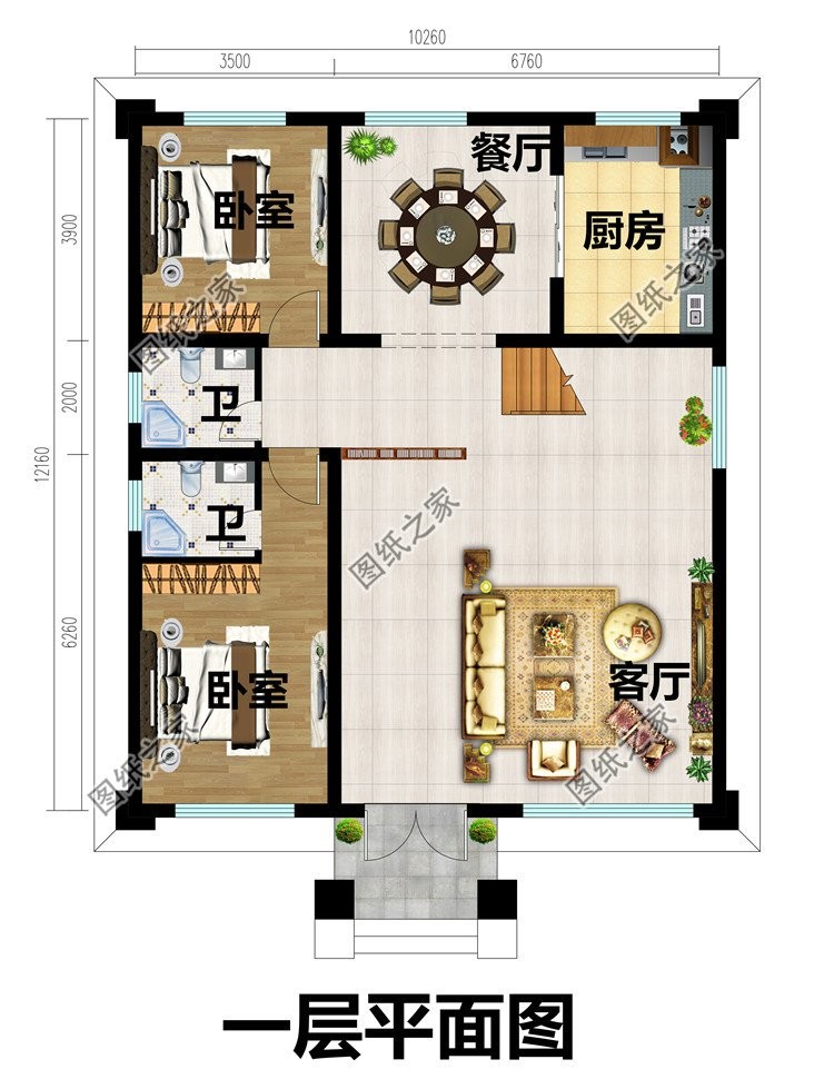 四套农村二层自建房设计，每款都是经典中的经典，让人过目不忘