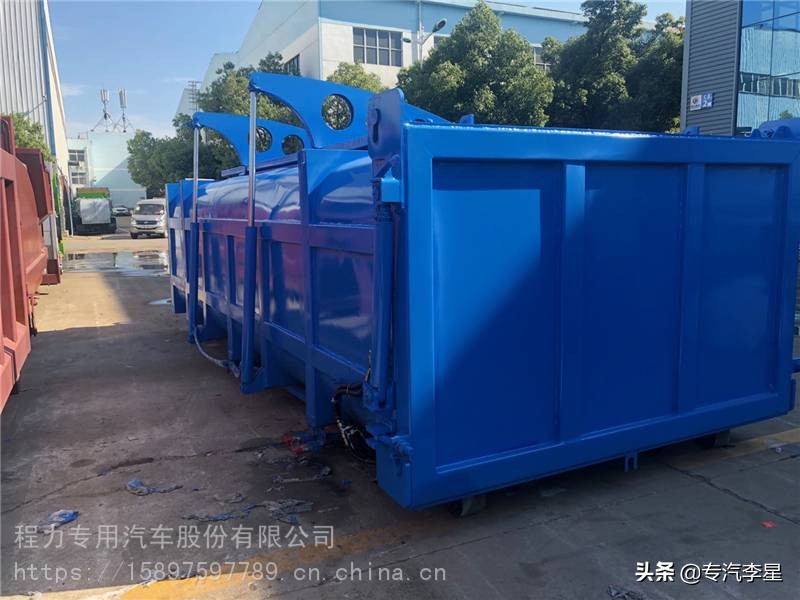 18立方钩臂垃圾箱垃圾站中转垃圾箱