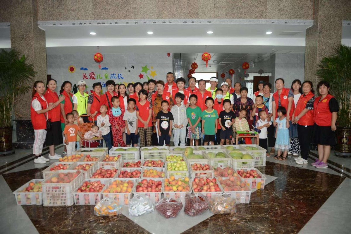 邯郸市魏城镇：心系孤残儿 盛夏送清凉