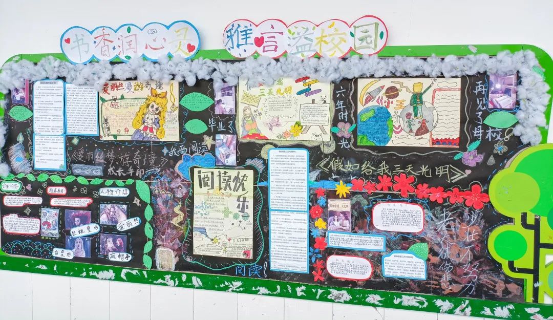成都市双流区黄甲小学举行读书节之阅读展板评比活动