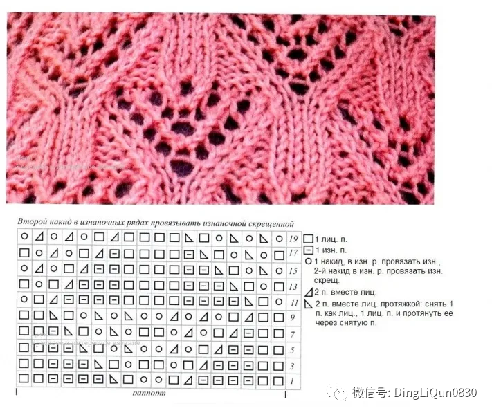 「针织图解」18个美妙的编织图案，针织服饰能用