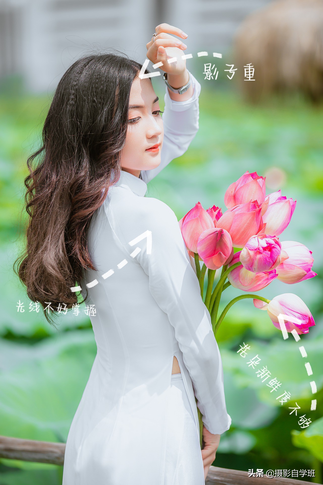 拍攝荷花人像注意這6個(gè)影響，必能拍出精品，經(jīng)久不衰