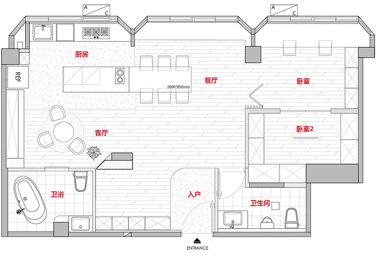 夫妻携手改造30年老房：怀旧与现代融合的温馨装修效果图