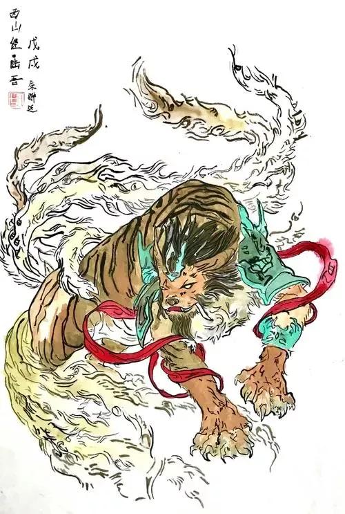 虎年讲神虎,神话中的十大虎神