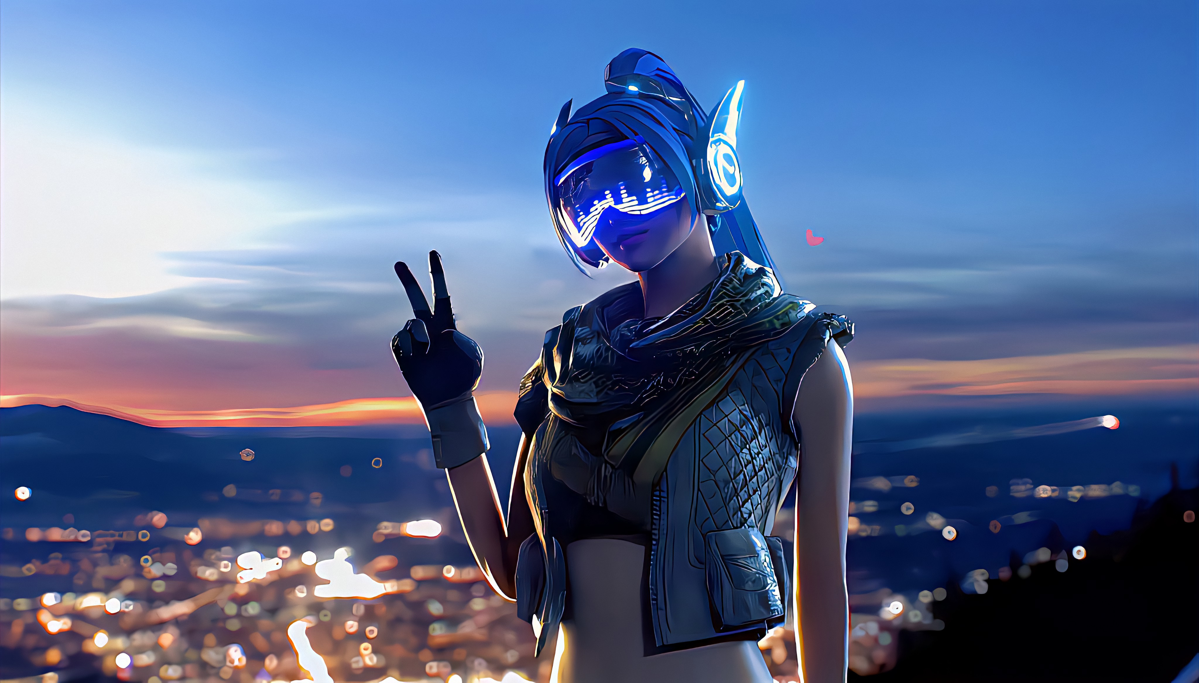 和平精英超级好看的天空怎么做("吃鸡"最近很火的唯美壁纸,共11张,无