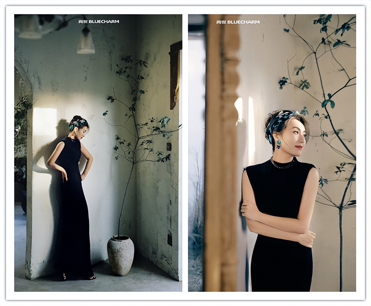 陈好太适合优雅的打扮了，穿出来的效果还挺年轻，好有魅力