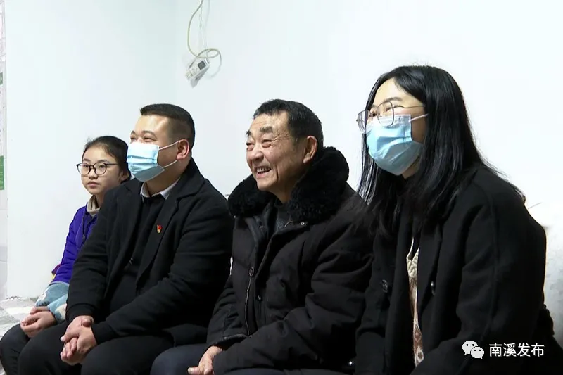 【新春走基层】区委办、仙源街道、区民政局派送新春祝福