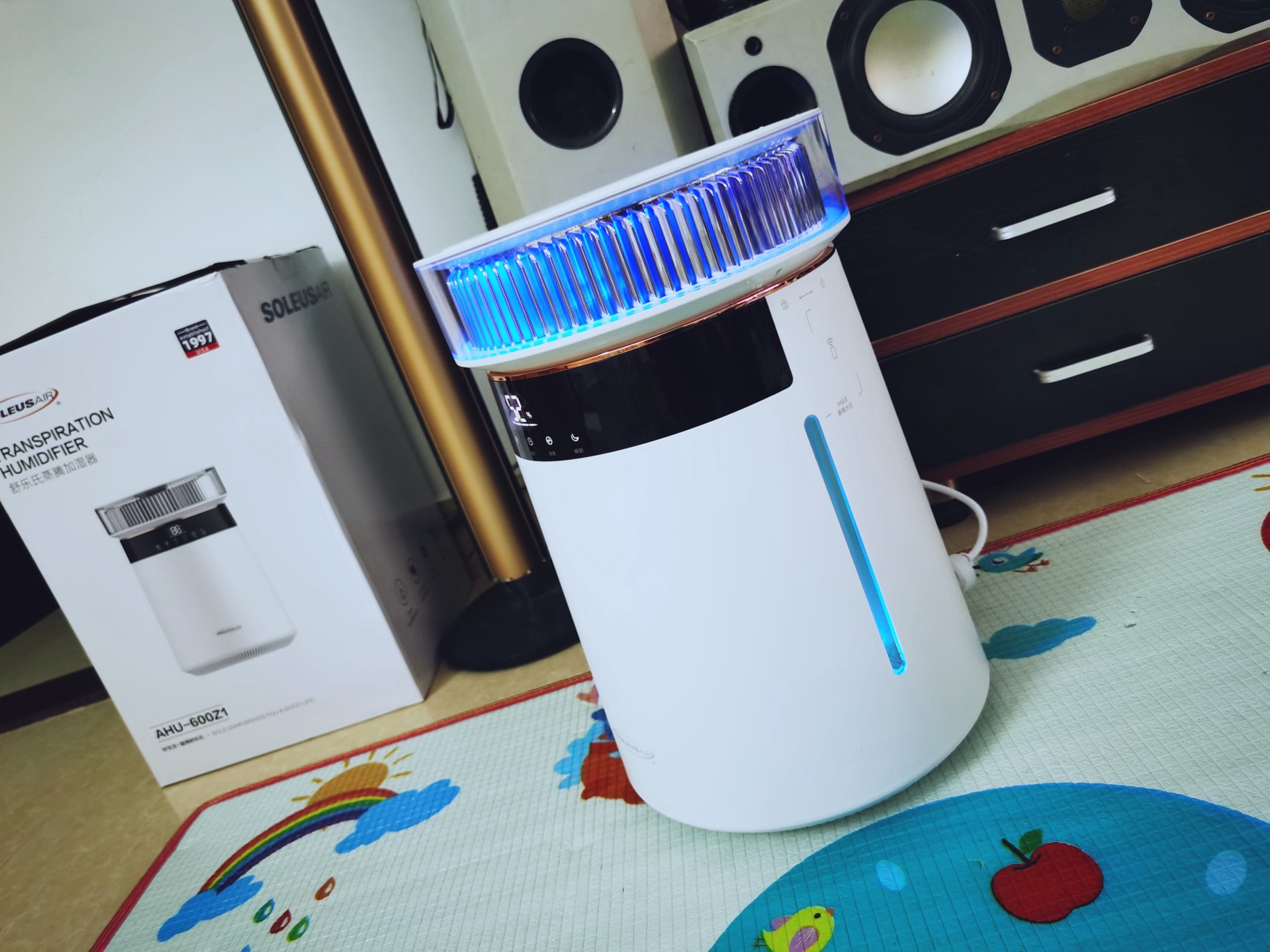 会喷热雾的加湿器？舒乐氏蒸腾加湿器开箱实测，暖凉两用太实用了