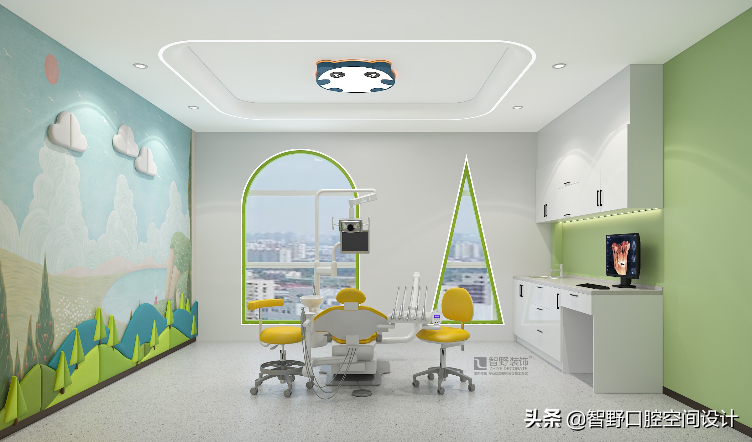 兒童空間設計牙科診所設計｜兒童診療室該如何設計才能溫馨舒適？