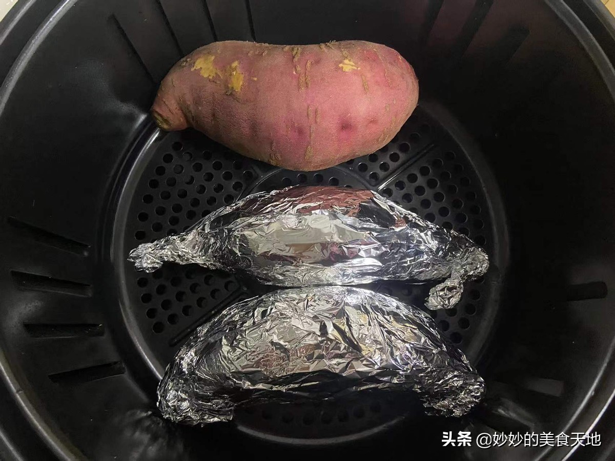 空气炸锅烤地瓜需要包锡纸吗（分享软糯香甜地瓜制作技巧）