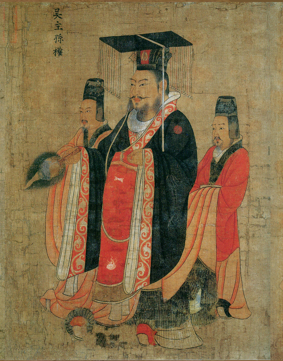 阎立本简介(名画:阎立本《历代帝王图卷》人物性格鲜明,借古喻今,鉴戒