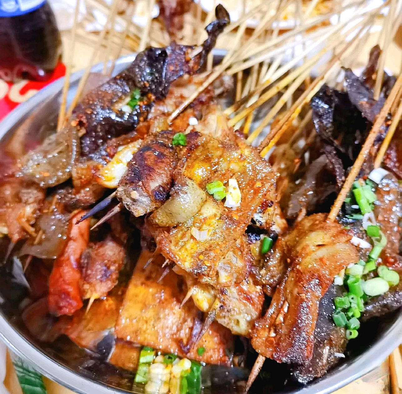 好吃莫过"嫂子",成都崇州的"网红烧烤",排队1小时起,真香