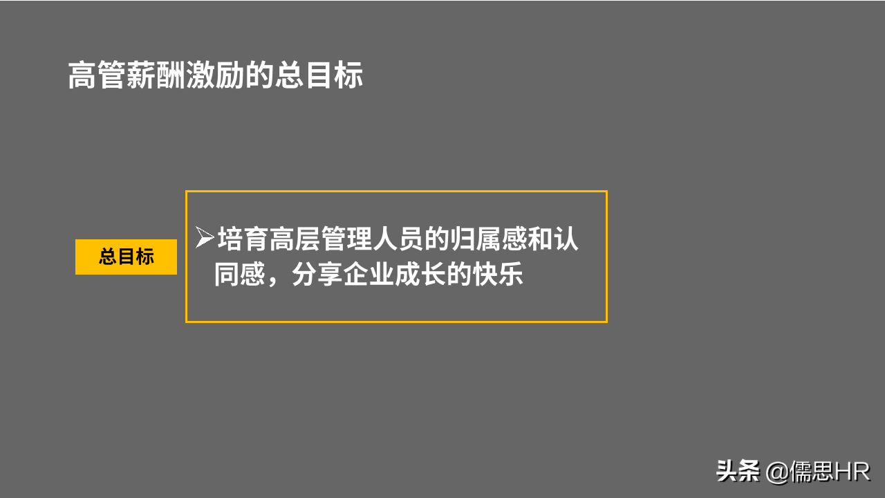 收藏学习！高管的薪酬与激励体系设计