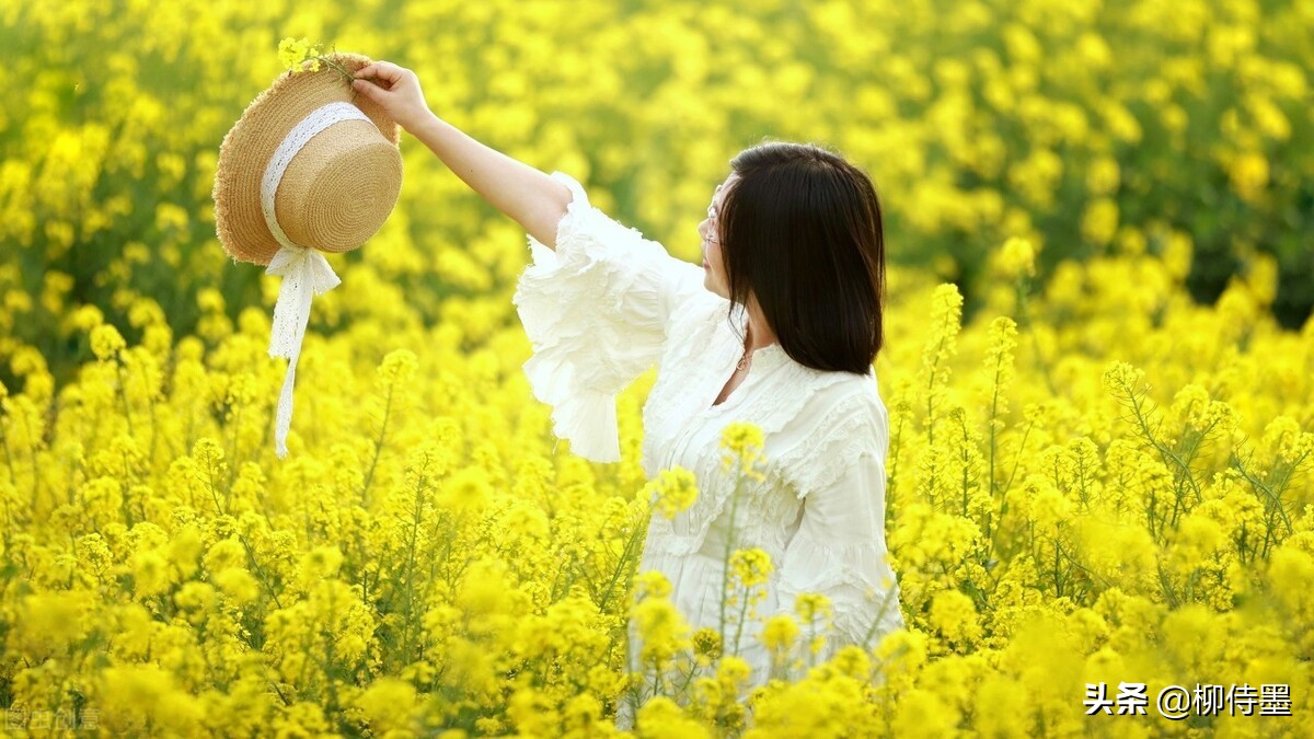 春天与花儿一起拍照,6个摄影口诀,拍摄意境唯美的人像大片