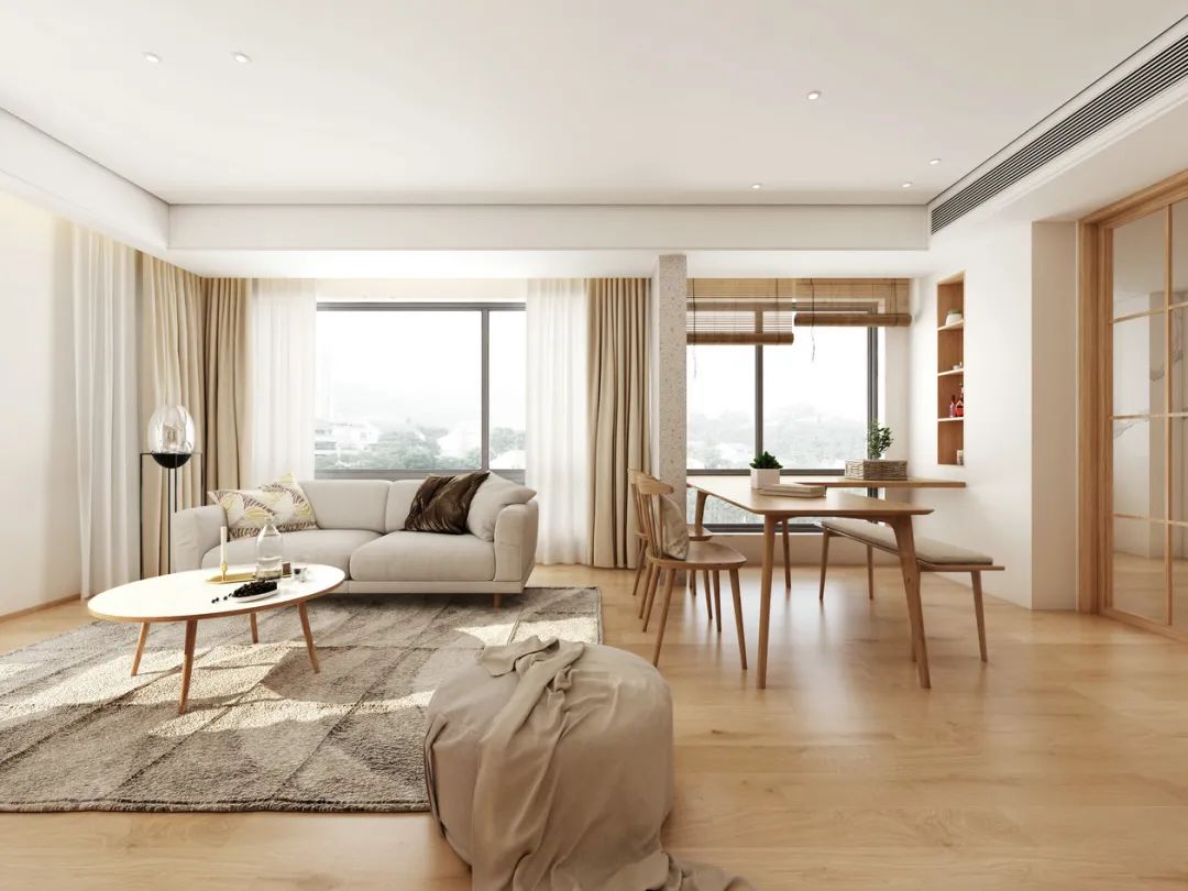 115m²花了50w：又美又实用的简约日式风，性价比真是太香了