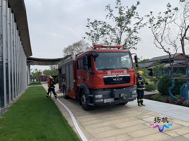 扬州市开发区消防救援大队开展“五一”节前消防安全检查、演练行动