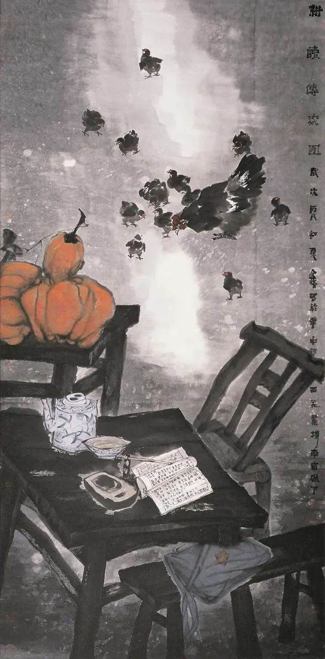 意境清远，笔墨雅洁的花鸟画
