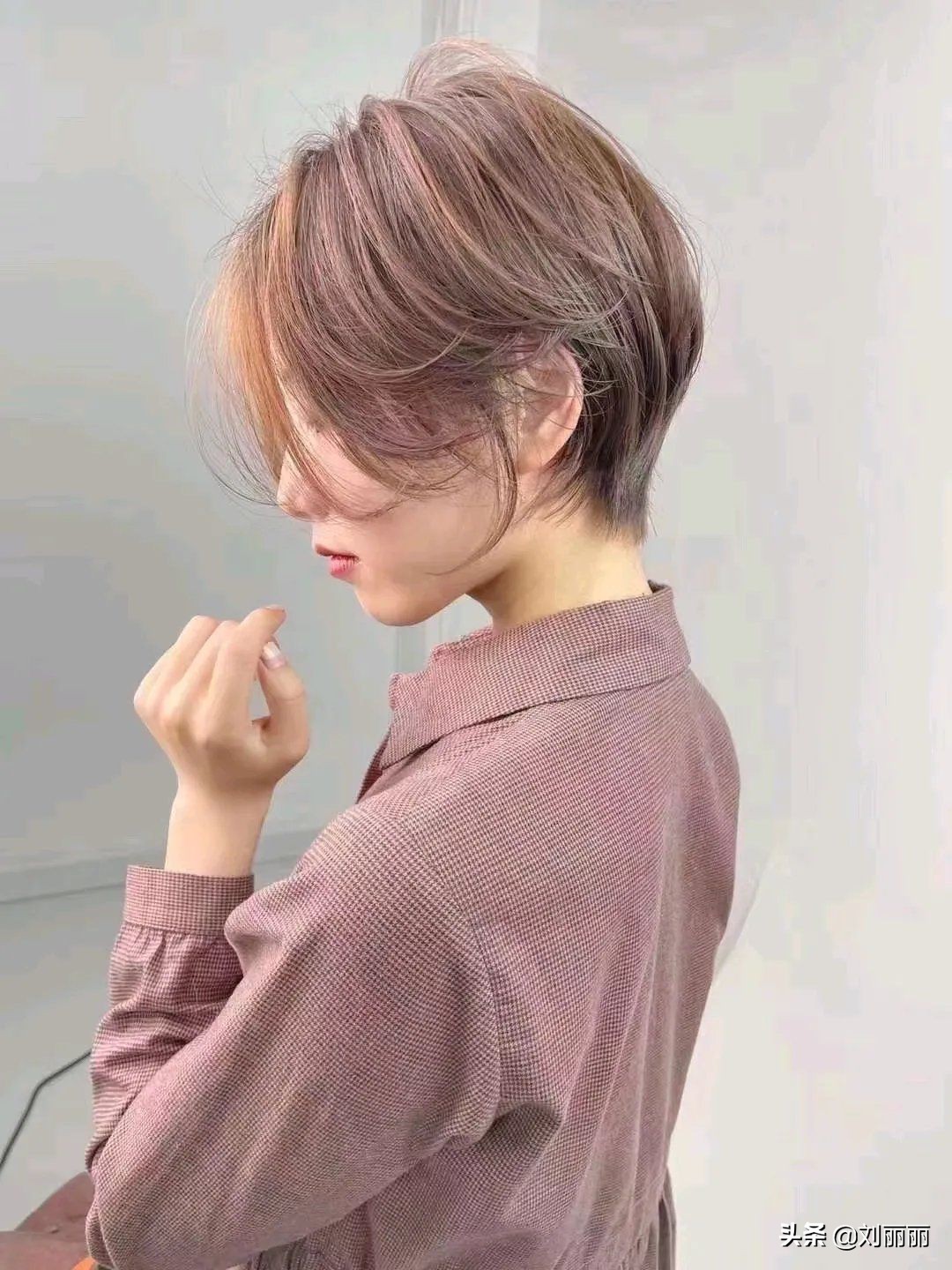 短波波头发型图片女(天热拒绝留长发) - 赤虎壹号