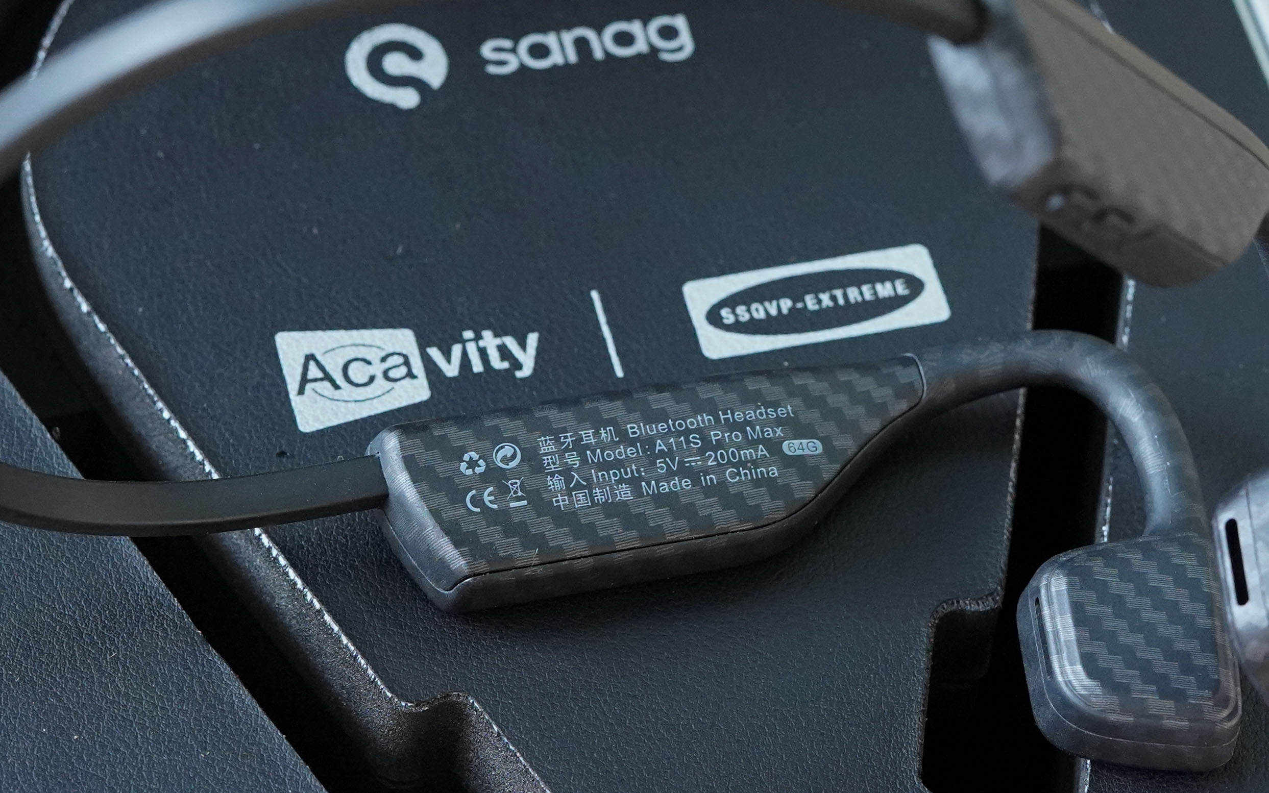 碳纤加身，使用体验再升级，Sanag A11S Pro MAX气传导运动蓝牙耳机