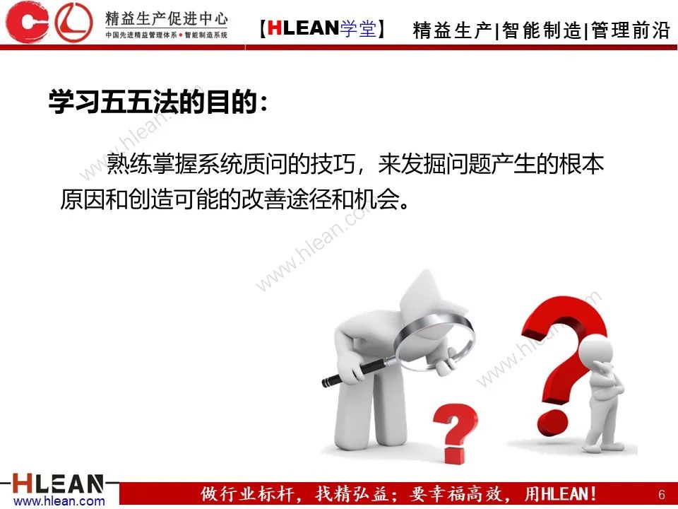 「精益學堂」IE七大手法之五五法