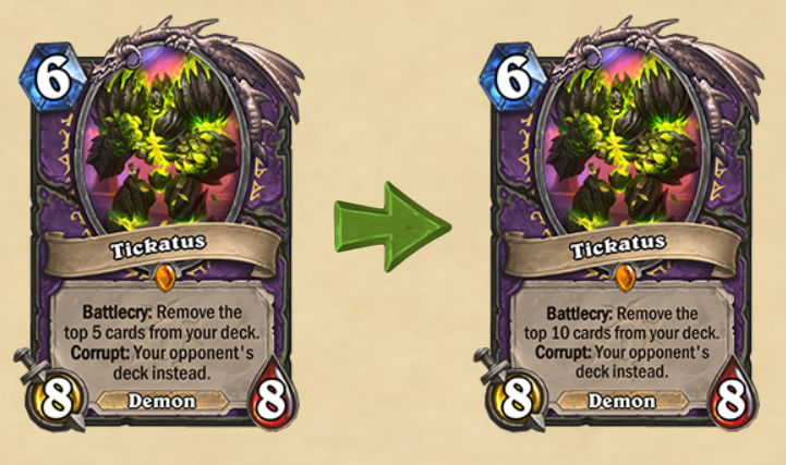 牧师被删除？金卡+1攻！提克特斯改撕10张牌！“特殊”更新公布