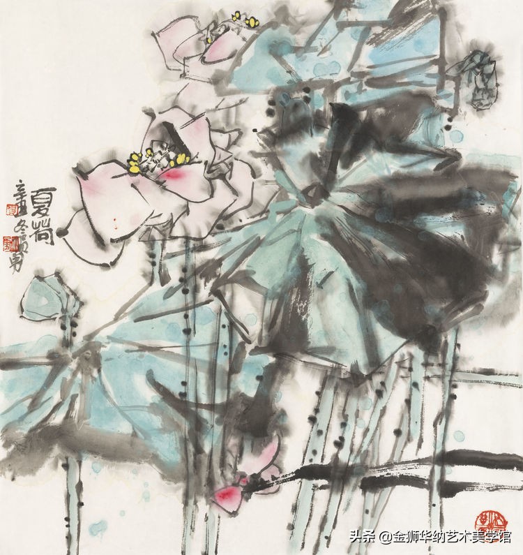 画家贺勇先生优秀作品（小品花间系列）欣赏系列《四》