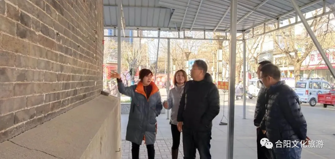 渭南市文化和旅游局市場管理科來合陽檢查博物館安全工作