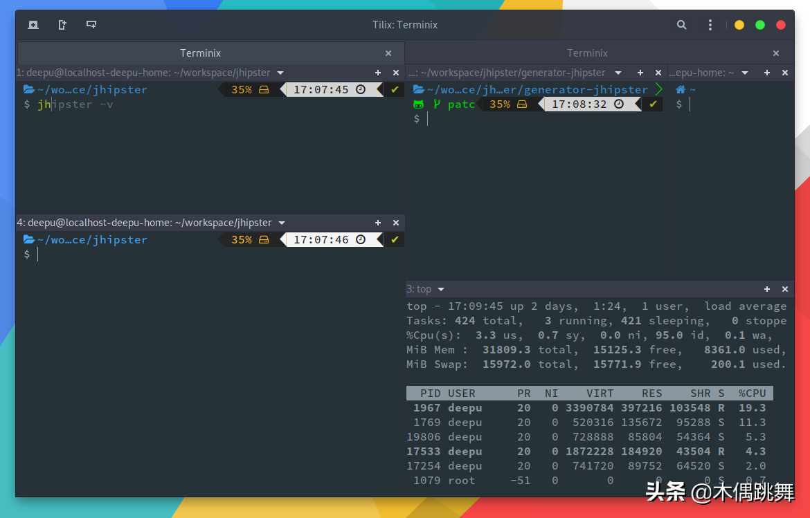 我的漂亮的 Linux 開發環境
