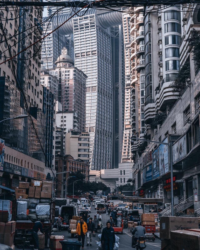 最美50张世界城市航拍照，曼谷梦幻西西里唯美，重庆一角落入榜
