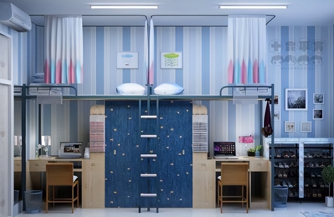 大学"阴间宿舍"走红,网友表示:装饰可以有灵气但不可以灵异