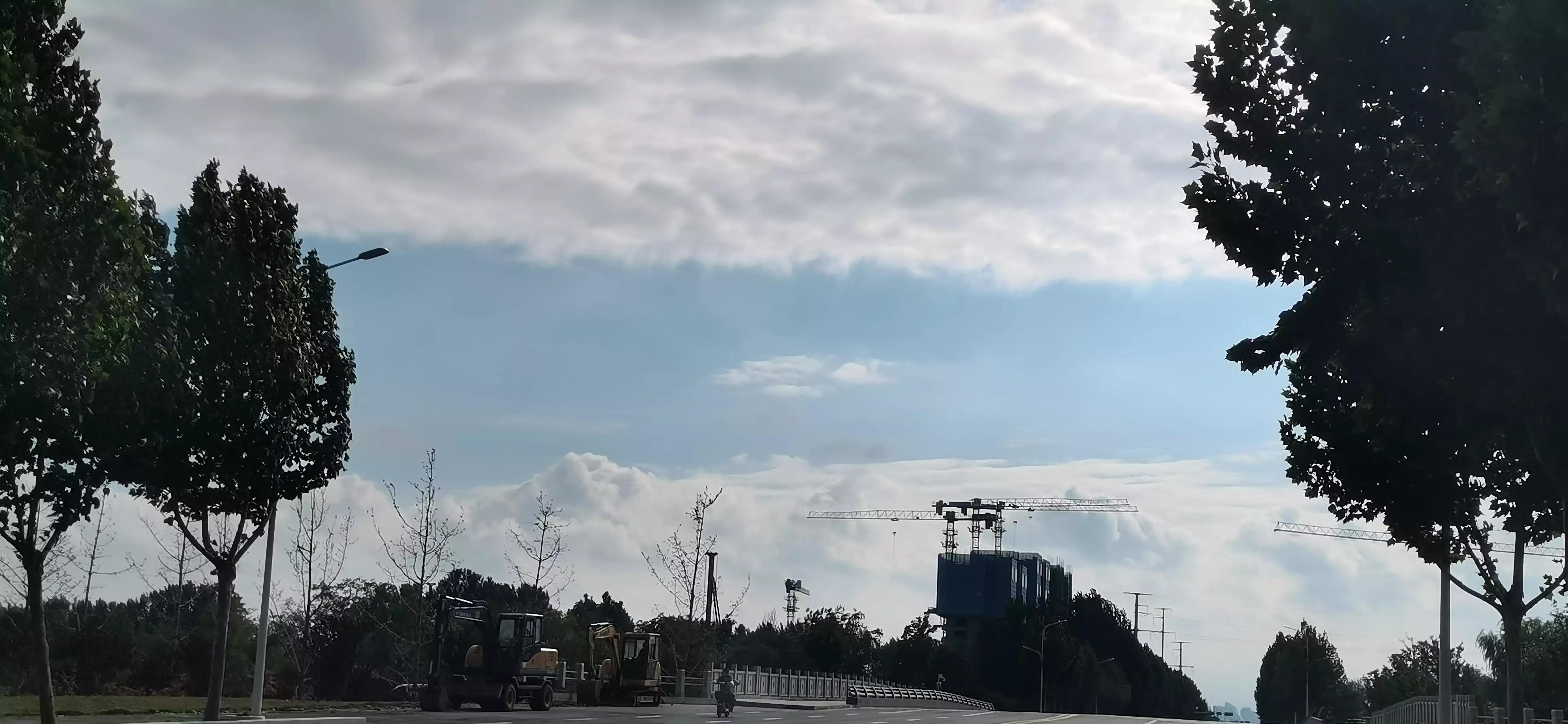 雨过天晴，空气清新