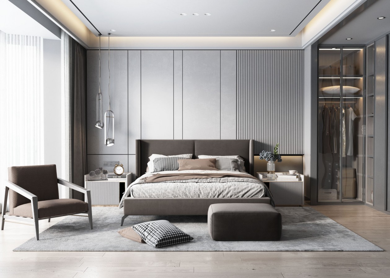 35款當下流行的臥室設計，打造出滿滿的高級感