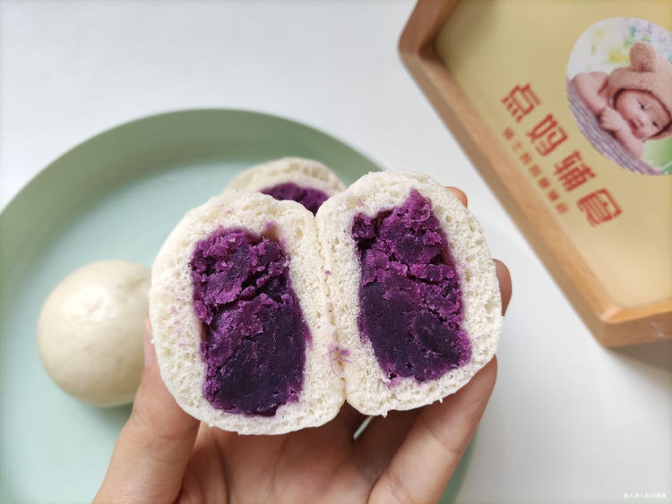 宝宝版的紫薯包做法，详细攻略