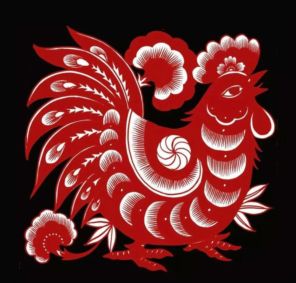 红与黑的强烈碰撞，演绎出精美绝伦的十二生肖剪纸