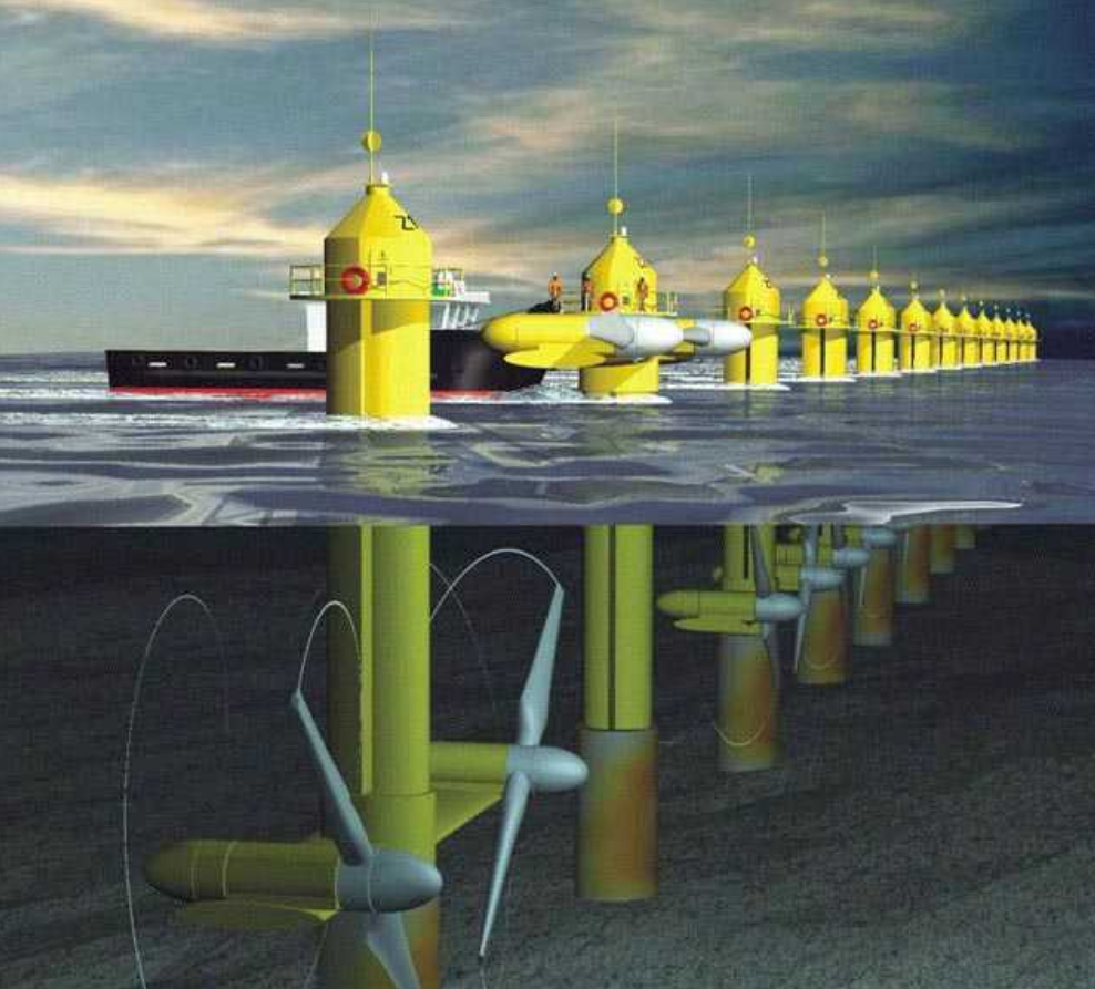 中国又一技术突破，建在海底的发电站，它是如何发电的？