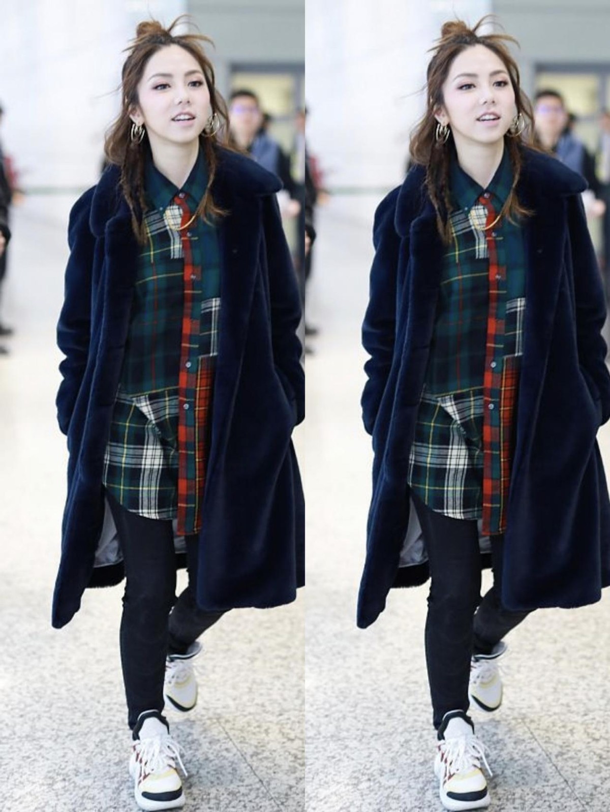 女士貂皮大衣款式图片(邓紫棋也开始穿) - 赤虎壹号