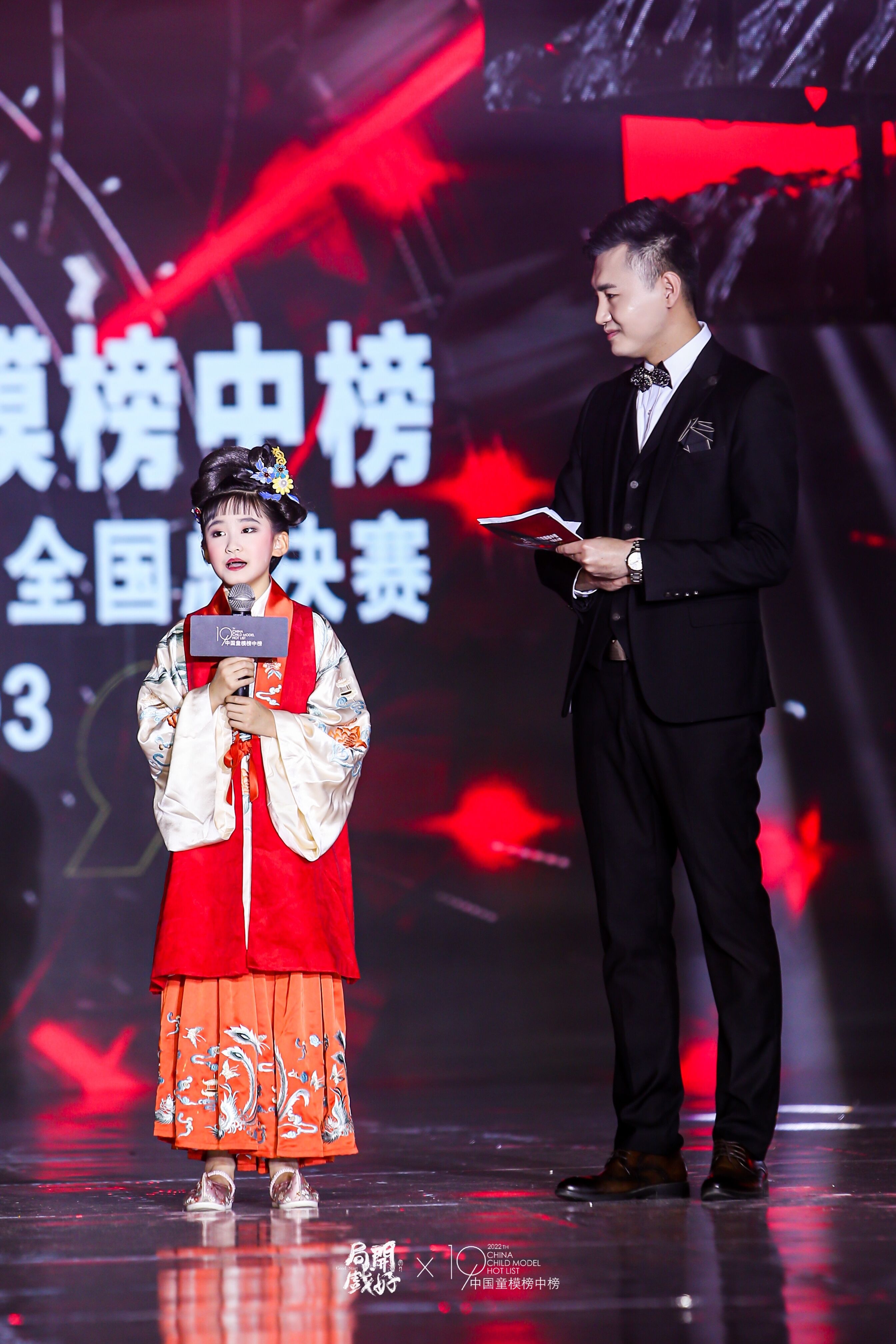 黄姚婉尔 | 2022中国童模榜中榜时尚盛典-九宫汉坊汉服推广官