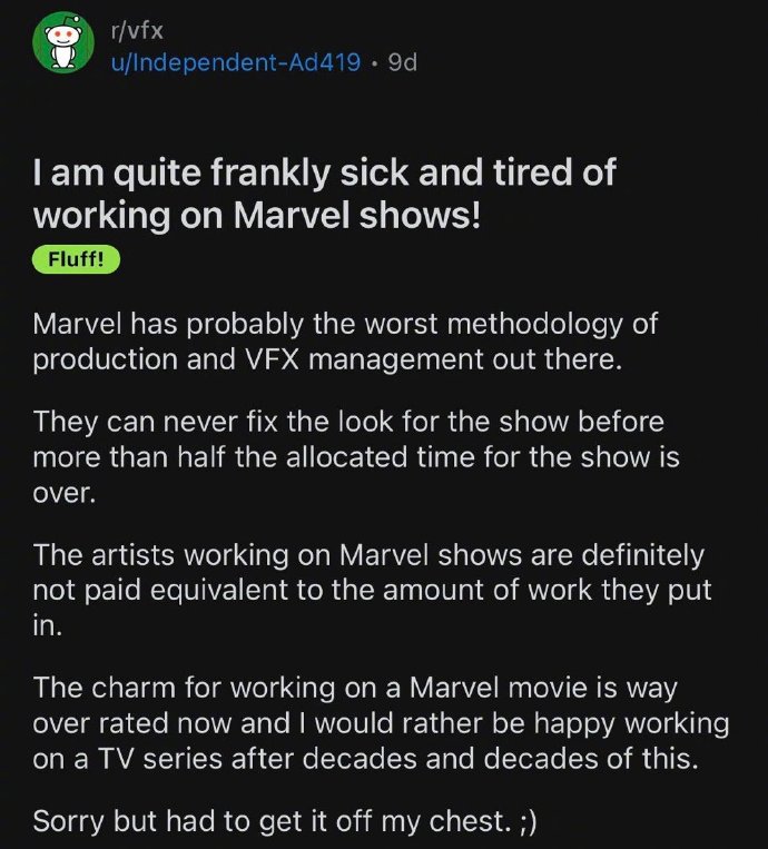 漫威电影越来越敷衍，被骂上热搜：垃圾电影除了特效毫无看点