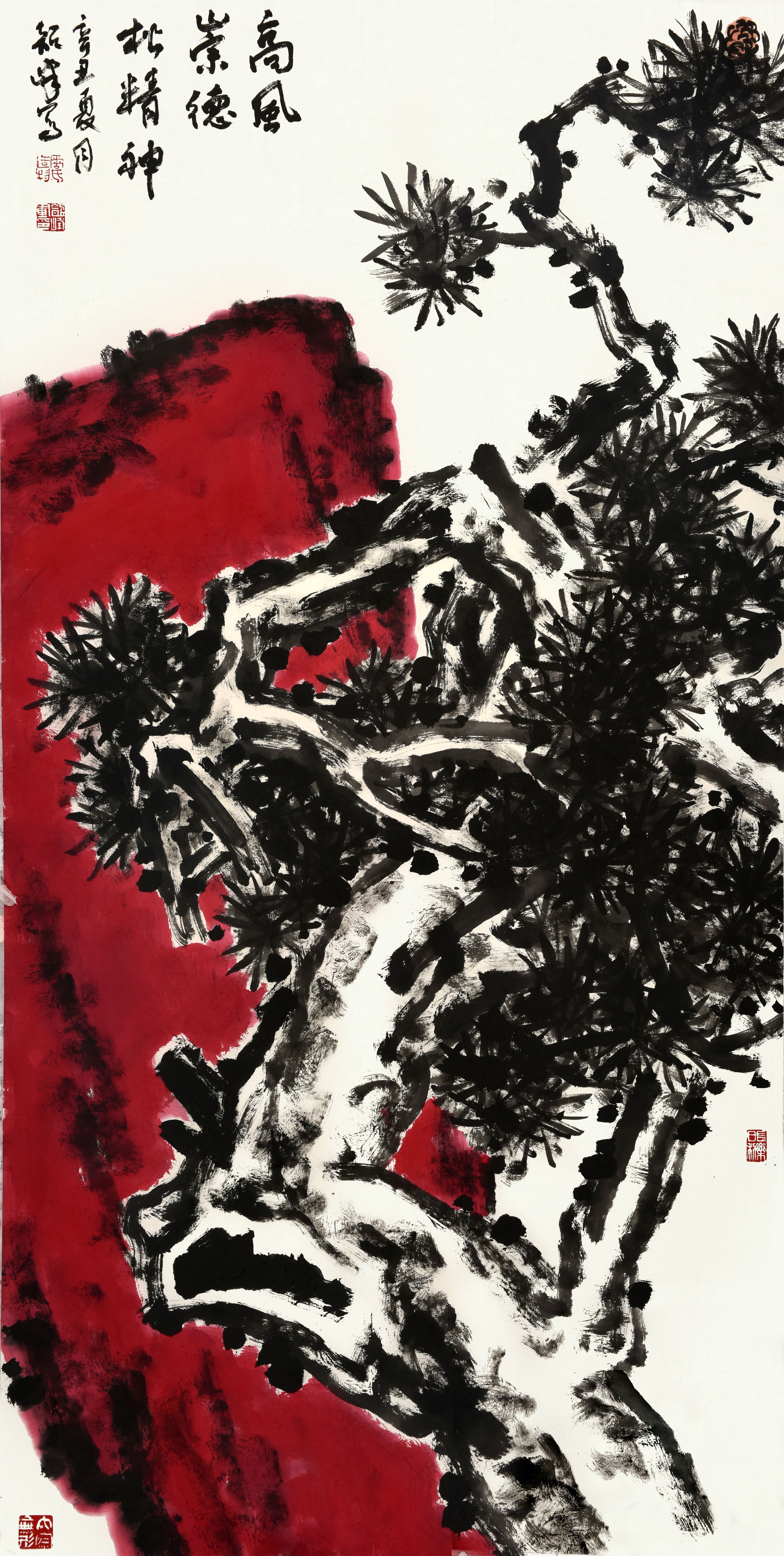 花鸟画大家邢少臣携25位得意弟子于玉渊潭公园敲开“大匠之门”