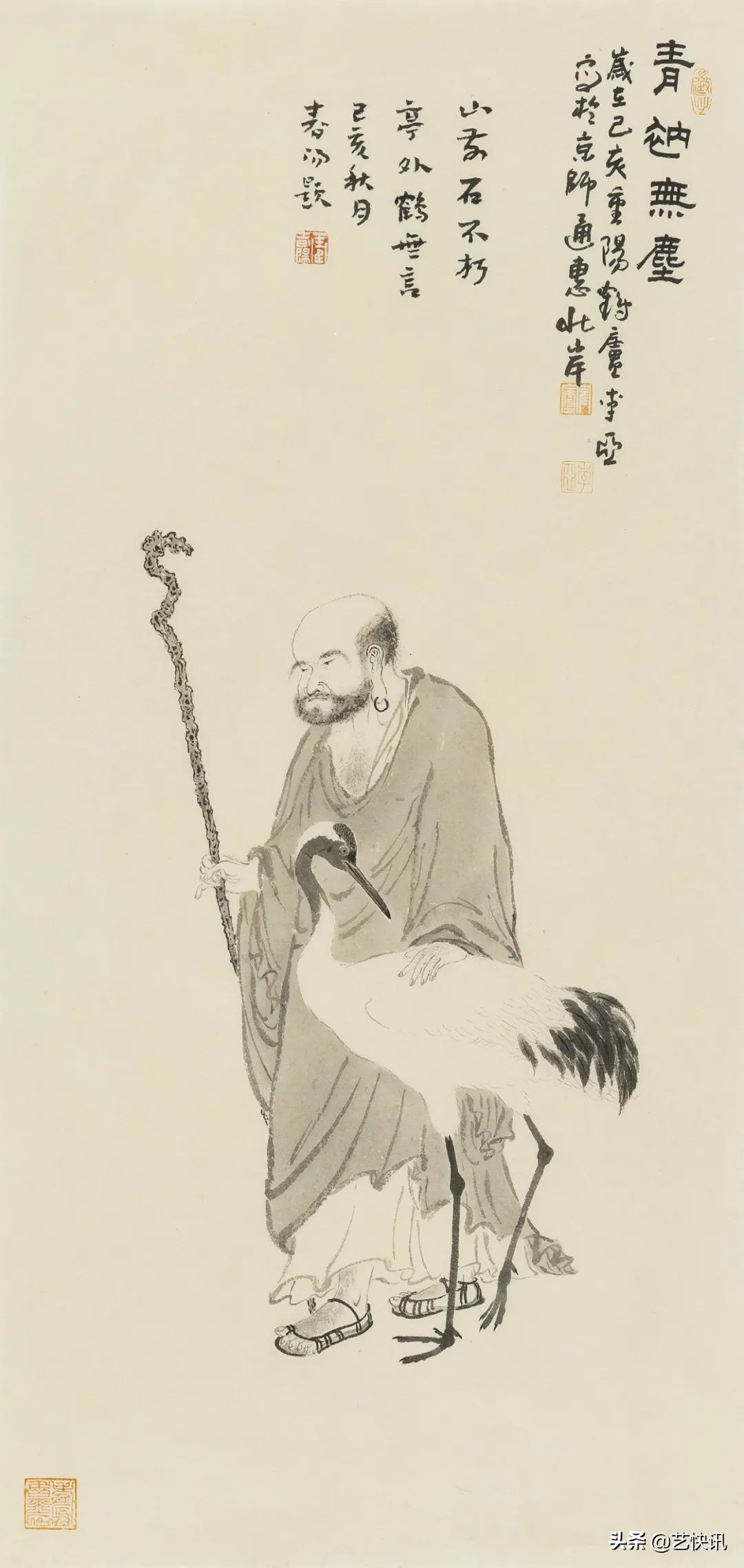 当代画鹤名家 | 李亚