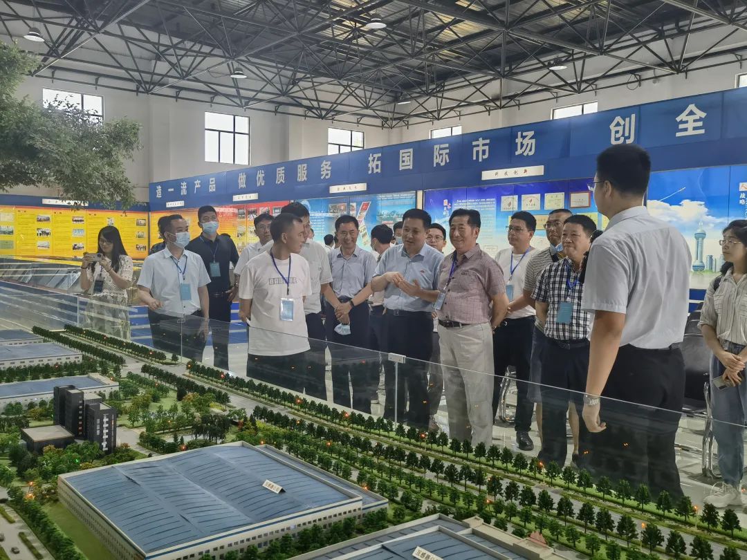 湖南省开发区考察团赴山东省先进园区考察学习
